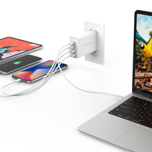 Load image into Gallery viewer, HyperJuice GaN 100W USB-C Charger — World&#39;s most crowdfunded 100W GaN charger. Quick charge 2 USB-C and 2 USB-A devices.
