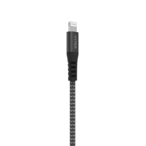 HyperDrive USB-C to Lightning Cable Lanyard (3.3 feet / 1m) — Key cable lanyard for iPhone and iPad is perfect for ID badges and key cards.