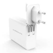 Load image into Gallery viewer, HyperJuice GaN 100W USB-C Charger — World&#39;s most crowdfunded 100W GaN charger. Quick charge 2 USB-C and 2 USB-A devices.
