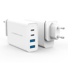 Load image into Gallery viewer, HyperJuice GaN 100W USB-C Charger — World&#39;s most crowdfunded 100W GaN charger. Quick charge 2 USB-C and 2 USB-A devices.
