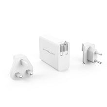Load image into Gallery viewer, HyperJuice GaN 100W USB-C Charger — World&#39;s most crowdfunded 100W GaN charger. Quick charge 2 USB-C and 2 USB-A devices.
