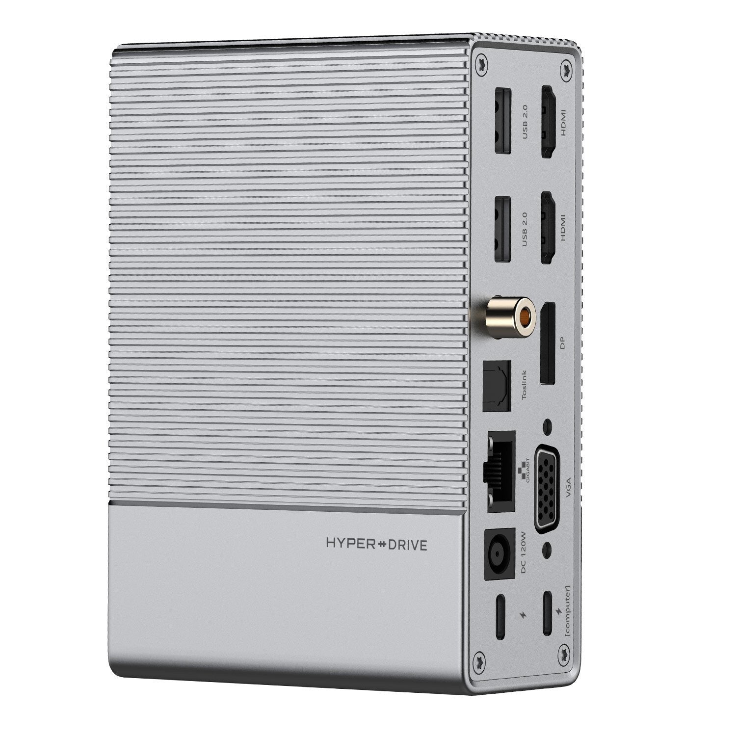 HyperDrive GEN2 18-Port USB-C Hub — 2X Speed & Power: Universal USB-C docking station for MacBook, Chromebook, and PC