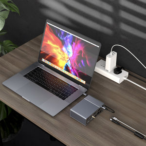 HyperDrive GEN2 18-Port USB-C Hub — 2X Speed & Power: Universal USB-C docking station for MacBook, Chromebook, and PC