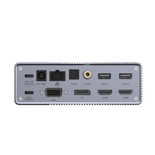 Load image into Gallery viewer, HyperDrive GEN2 18-Port USB-C Hub — 2X Speed &amp; Power: Universal USB-C docking station for MacBook, Chromebook, and PC

