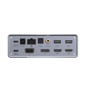HyperDrive GEN2 18-Port USB-C Hub — 2X Speed & Power: Universal USB-C docking station for MacBook, Chromebook, and PC