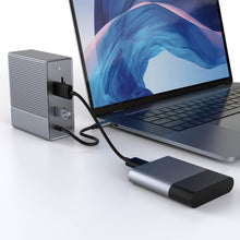 Load image into Gallery viewer, HyperDrive Gen2 12-Port USB-C Hub — 2X Speed &amp; Power: Universal USB-C docking station for MacBook, Chromebook, and PC
