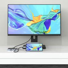 Load image into Gallery viewer, HyperDrive GEN2 6-Port USB-C Hub — 2X Speed &amp; Power: Universal USB-C docking station for MacBook, Chromebook, and PC
