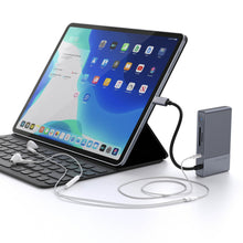 Load image into Gallery viewer, HyperDrive GEN2 6-Port USB-C Hub — 2X Speed &amp; Power: Universal USB-C docking station for MacBook, Chromebook, and PC
