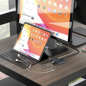 HyperDrive GEN2 6-Port USB-C Hub — 2X Speed & Power: Universal USB-C docking station for MacBook, Chromebook, and PC