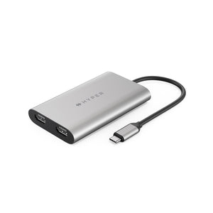 HyperDrive Dual 4K HDMI Adapter for M1 MacBook